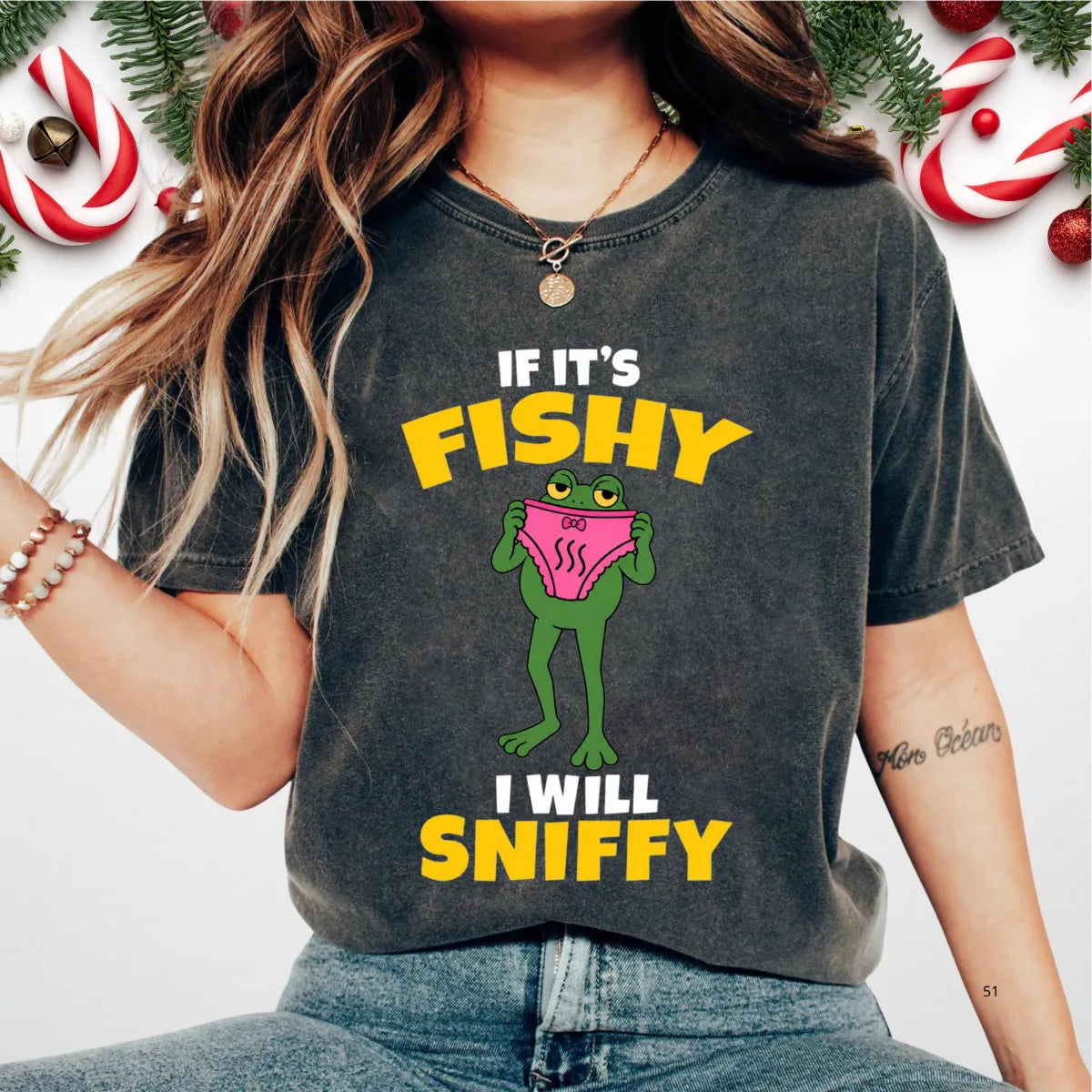 Frog If It's Fishy I Will Sniffy T-Shirt