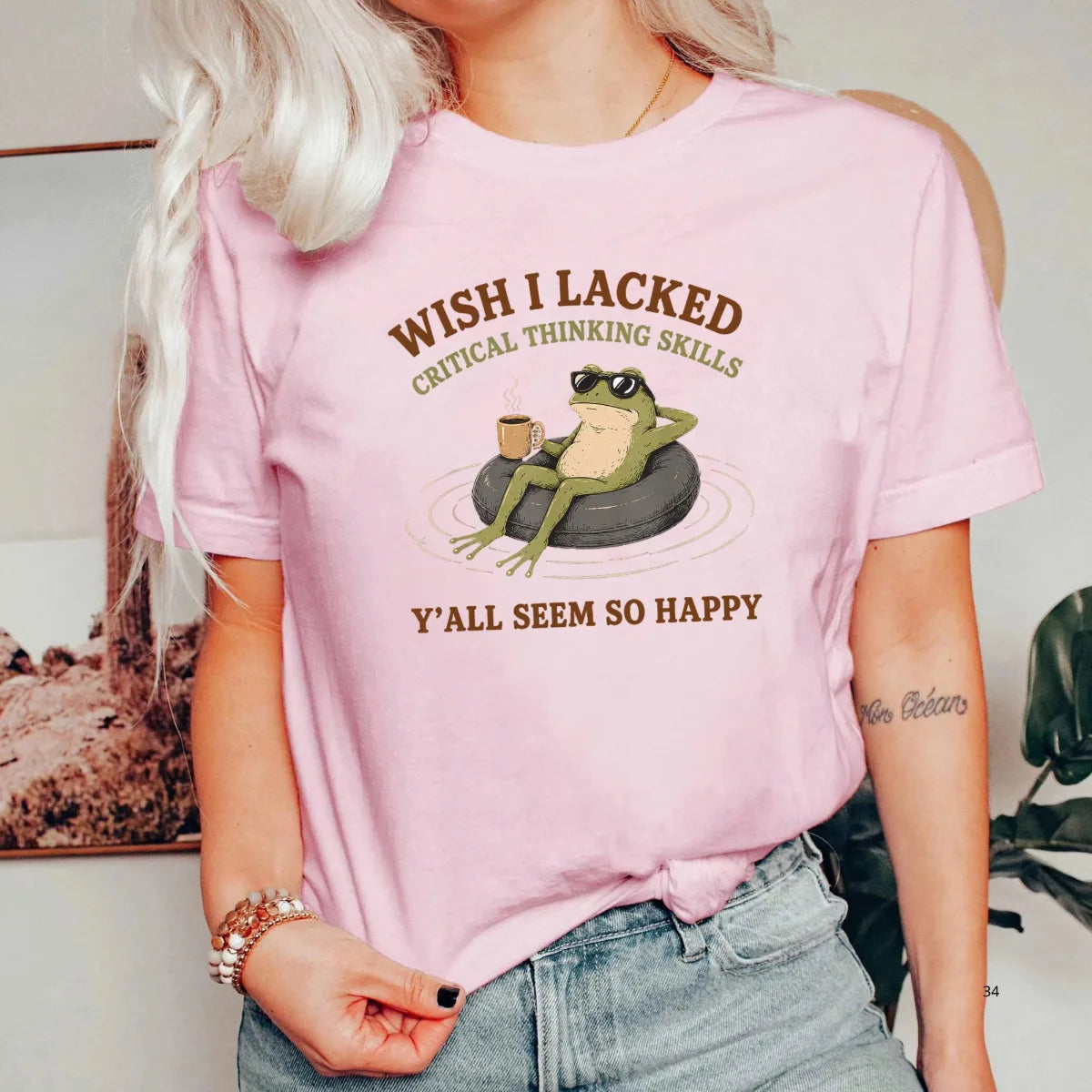Wish I Lacked Critical Thinking Skills T-Shirt