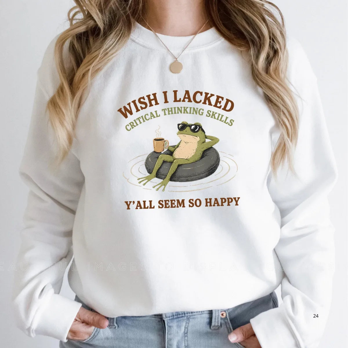 Wish I Lacked Critical Thinking Skills T-Shirt